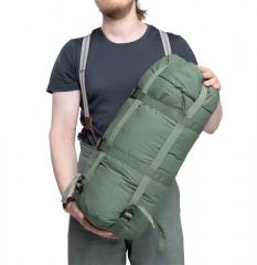 British modular compression bag, surplus. Large bag. Dimensions about 25 x 65 cm