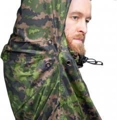 Finnish M13 rain jacket. Ventilated armpits.