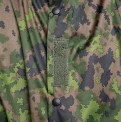 Finnish M13 rain jacket. Rank insigina base on the chest.