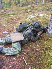 Finnish M13 rain trousers. 