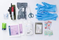 Hunter's first aid kit. Finally a comprehensive first aid kit for hunters, hikers, and other nature lovers.