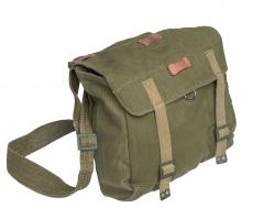 Romanian Breadbag, Green, Surplus.