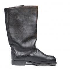 Soviet fireman's leather boots #1.