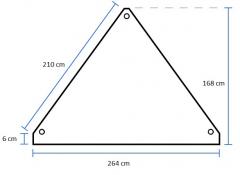 Swedish tent quarter/cape, surplus.