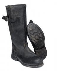 Soviet Kirza winter boots with buckles, surplus.