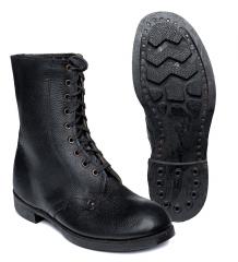 Soviet combat boots with felt lining, surplus.