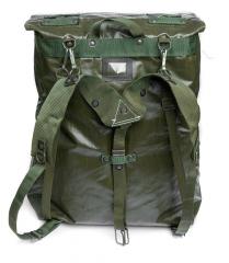 Czech M85 vinyl rucksack, surplus. The Y-straps are removeable and they are indeed also used this way.