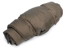 Austrian stalker's sleeping bag, surplus. This sleeping bag doesn't come with a storage bag.