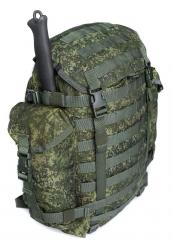 Russian 6Sh112 daypack, Digiflora, surplus. You can stuff items behind the side pockets.