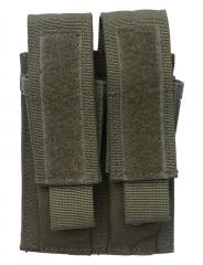 Blackhawk Double Pistol Mag Pouch, green, surplus