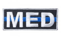 Kaaos Gear MED Thin Blue Line morale patch . 