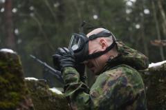 Scott Promask FM3 Gas Mask.