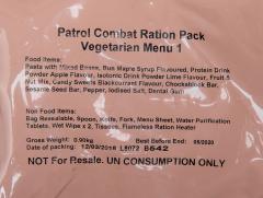 British 12h field ration pack, surplus. 