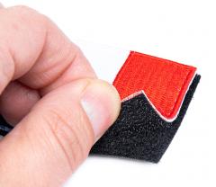 Patch French flag with velcro