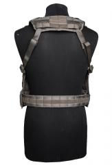 Swedish SVS 12 Combat Vest With Pouches, Green, surplus.