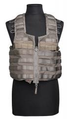 Swedish SVS 12 Combat Vest With Pouches, Green, surplus.