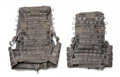 Swedish SVS 12 Combat Vest With Pouches, Green, surplus.