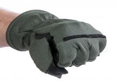 US Flight Gloves, Leather/Nomex, Winter Model, surplus. Articulated fingers thhelp you grab stuff.