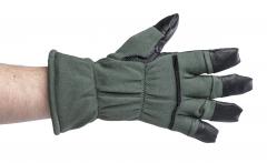 US Flight Gloves, Leather/Nomex, Winter Model, surplus. 