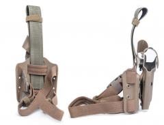 Safariland 6004 SLS Tactical Holster, Beretta 92, Coyote Brown, surplus.