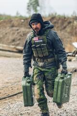 Särmä Hardshell Jacket. Ian McCollum in Finnish Brutality 2021.