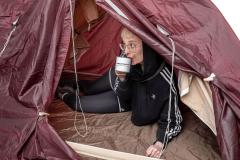 French 3-person Alpine Dome Tent, Surplus.