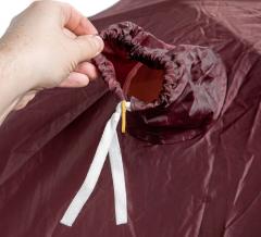 French 3-person Alpine Dome Tent, Surplus. Passage for a tent heater.