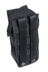Dutch General Purpose Pouch, Small, Black, Surplus. A regular PALS attachment system.