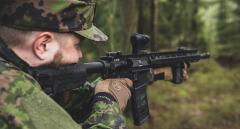 Magpul Technical Glove 2.0. The narrow forefinger retains your range of motion for better control of the trigger and safety.