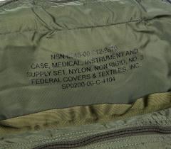 US M3 Combat Lifesaver Bag, Olive Drab, Surplus. Real deal -US Army gear.