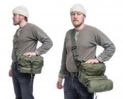 US M3 Combat Lifesaver Bag, Olive Drab, Surplus.