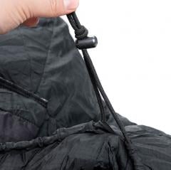 US IMSS Modular Sleeping Bag System, black/green, w. UCP Gore-Tex cover, surplus.