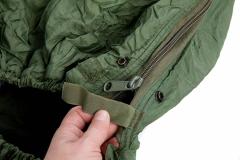 US IMSS Modular Sleeping Bag System, black/green, w. UCP Gore-Tex cover, surplus.