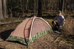 Eureka TCOP, One-Man Tent, Woodland, unissued, surplus.