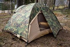 US Two-person Tent, Woodland, surplus.
