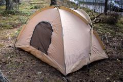 US Two-person Tent, Woodland, surplus.