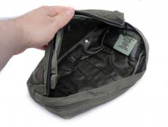 Paraclete Horizontal General Purpose Pouch, Medium, Smoke Green, surplus.