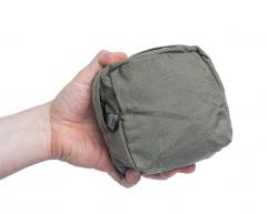 Paraclete General Purpose Pouch, Small, Smoke Green, Surplus. Holds two beer cans.