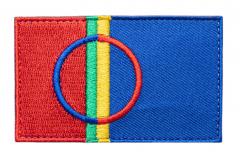 Särmä TST Sami Flag Patch, 77 x 47 mm