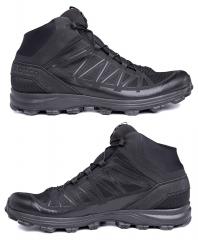 Salomon Speed Assault. The shaft height is just high enough to protect and support the ankle.