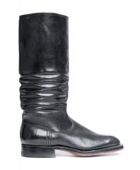 Finnish Accordion Shaft Leather Boots, good as new, 39.