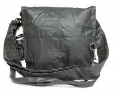 NVA gas mask bag, rubberized, surplus.