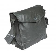 NVA gas mask bag, rubberized, surplus.