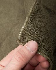 Mil-Tec microfibre towel with carrying bag, olive drab.