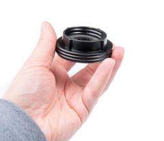 Gas mask filter adapter, 40 / 60 mm, surplus.