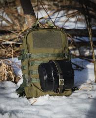 Swiss Three Piece Mess Kit, Aluminum, Surplus. 