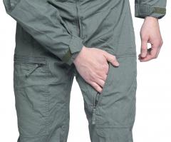 Dutch Flight Coverall, Sage Green, Surplus.
