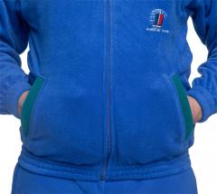 French Fleece Track Jacket, Surplus. 