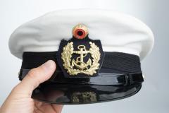 Bundesmarine Navy Peaked Cap, Surplus.