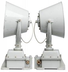 Soviet Propaganda Speaker, Rotating, Surplus.